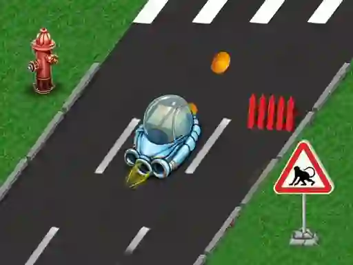لعبة Rocket Race Highway على الانترنت