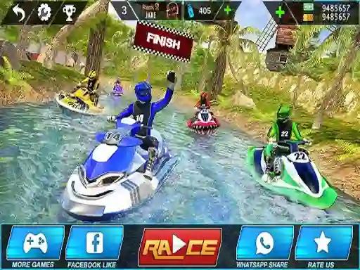 لعبة Jet Ski Water Boat Racing على الانترنت