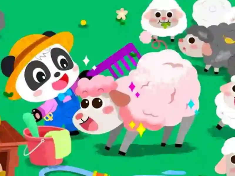 لعبة Baby Panda Animal Farm على الانترنت