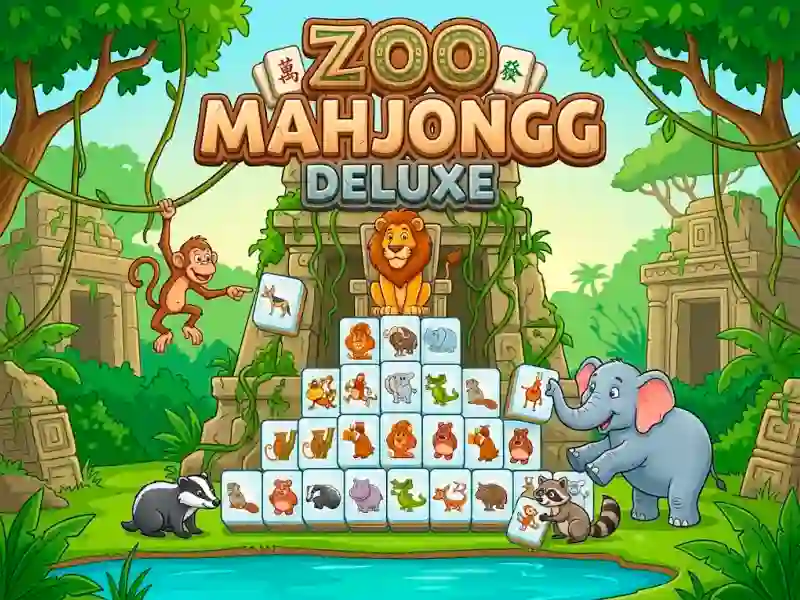 لعبة Zoo Mahjongg Deluxe على الانترنت
