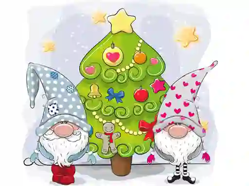 لعبة Cute Gnomes Hidden Stars على الانترنت