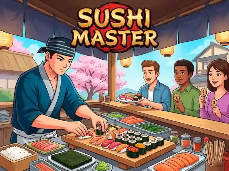 لعبة Sushi Master على الانترنت