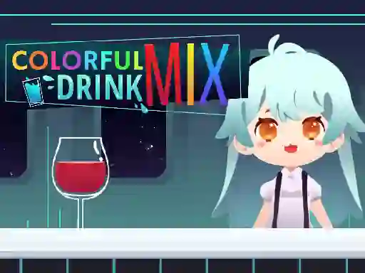 لعبة Colorful Mix Drink على الانترنت