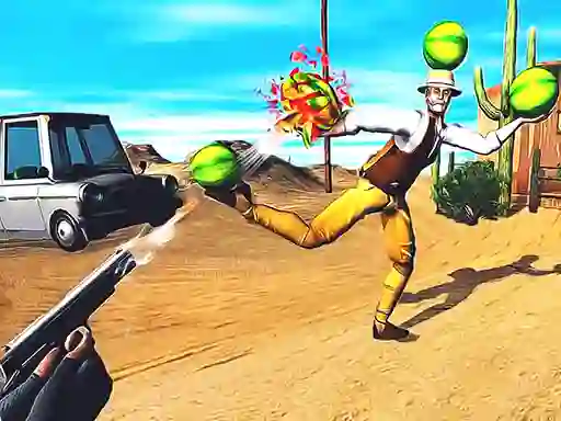 لعبة Shoot The Watermelon على الانترنت