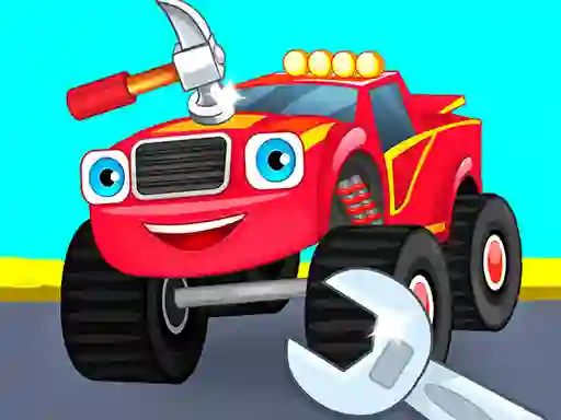 لعبة Monster Truck Repairing على الانترنت