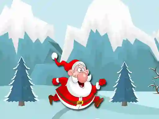 لعبة Santa Running على الانترنت