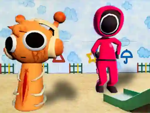 لعبة Squid Sprunki Dance Game على الانترنت