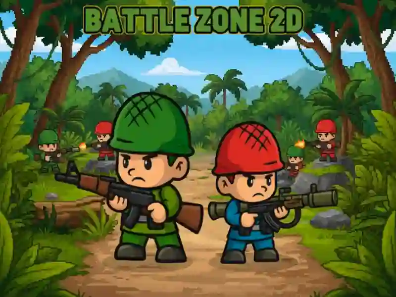 لعبة Battle Zone 2D على الانترنت