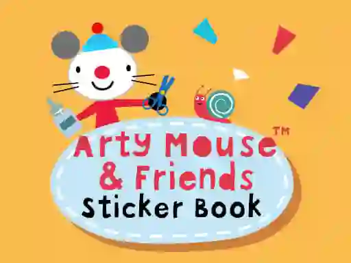 لعبة Arty Mouse & Friends Sticker Book على الانترنت