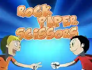 لعبة Rock, Paper, Scissors على الانترنت
