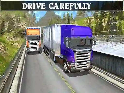 لعبة Uphill Cargo Trailer Simulator 2k20 على الانترنت