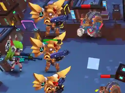 لعبة Guardians vs Zombies على الانترنت