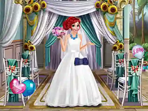 لعبة Princess wedding dress على الانترنت
