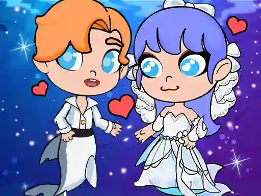 لعبة Mermaid Wedding World على الانترنت