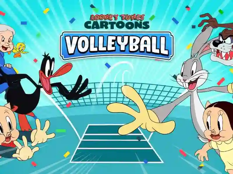لعبة Looney Tunes Cartoons Volleyball على الانترنت