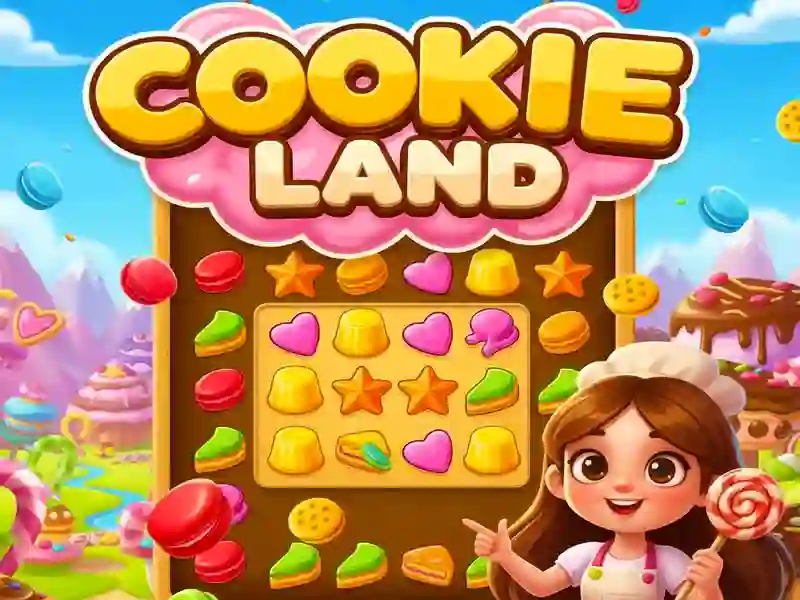 لعبة Cookie Land على الانترنت
