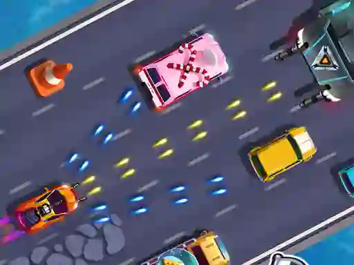 لعبة Crazy Racing على الانترنت