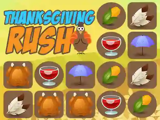 لعبة Thanksgiving Rush على الانترنت