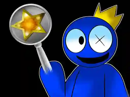 لعبة Rainbow Friends Find Stars على الانترنت