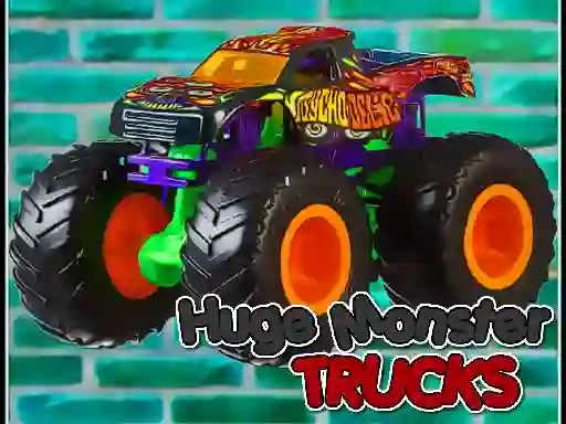 لعبة Huge Monster Trucks على الانترنت