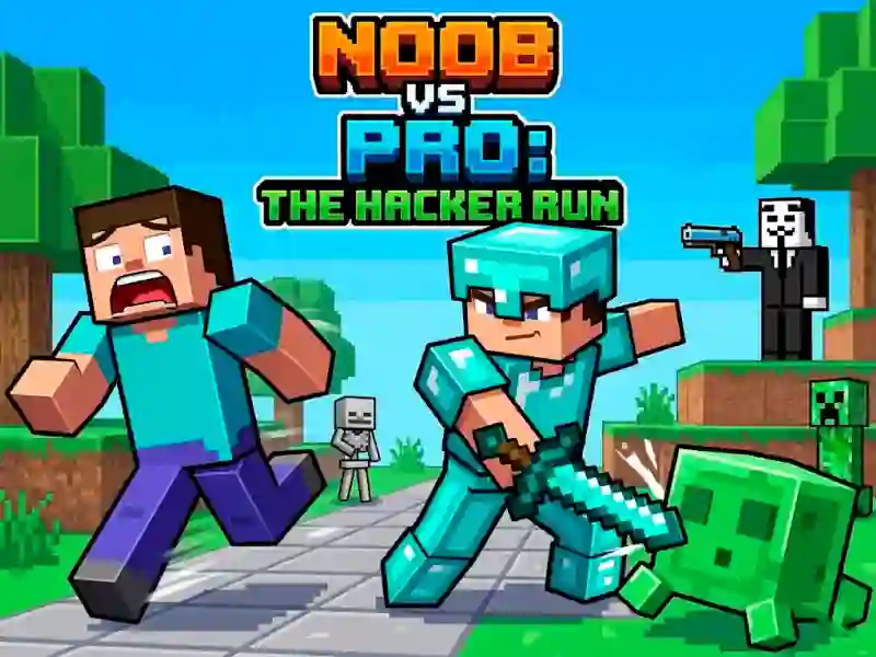 لعبة Noob vs Pro Help Hacker danger Hacker على الانترنت