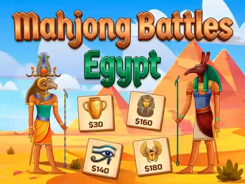 لعبة Mahjong Battles Egypt على الانترنت