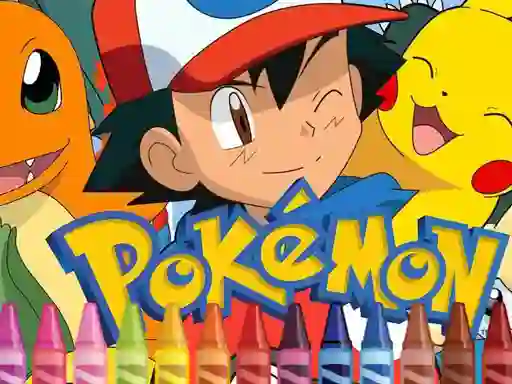 لعبة Pokemon Coloring على الانترنت