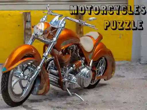 لعبة Motorcycles Puzzle على الانترنت