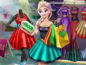 لعبة Ice Queen Realife Shopping على الانترنت
