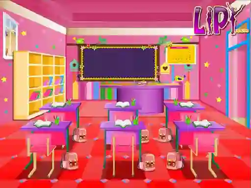 لعبة Kids Cassroom Decoration على الانترنت