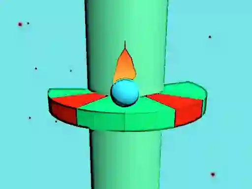 لعبة Helixjump.io على الانترنت