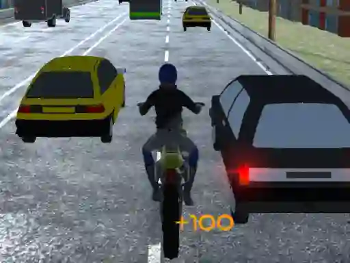 لعبة Motorbike Traffic على الانترنت
