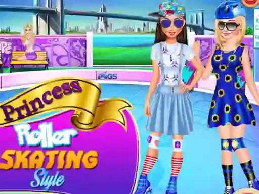 لعبة Princess Roller Skating Style على الانترنت