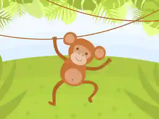 لعبة Funny Monkeys Coloring على الانترنت