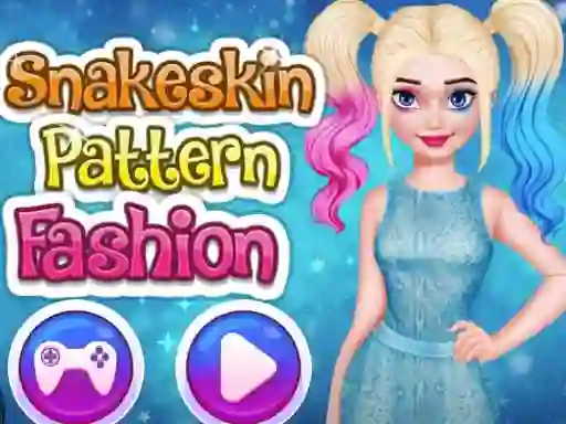 لعبة Snakeskin Pattern Fashion على الانترنت