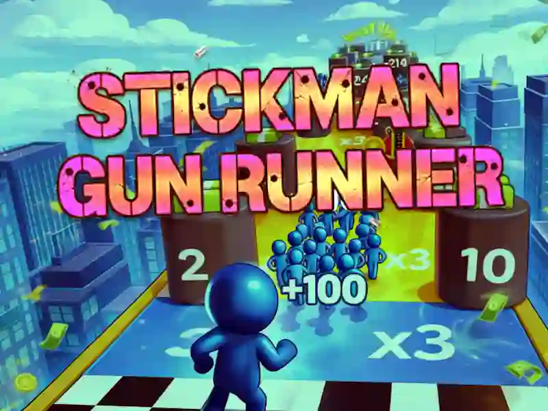 لعبة Stickman Gun Runner على الانترنت