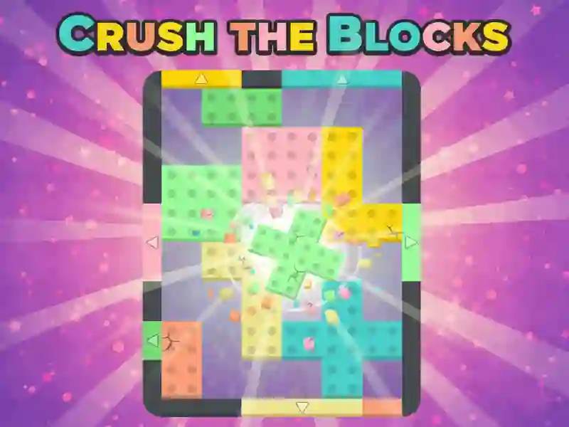 لعبة Crush the blocks على الانترنت