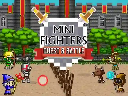 لعبة Mini Fighters Quest & battle على الانترنت