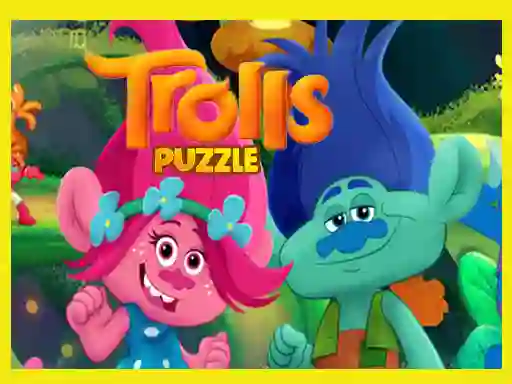 لعبة Trolls Puzzle على الانترنت
