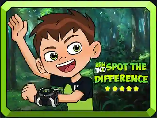 لعبة Ben 10 Spot the Difference على الانترنت