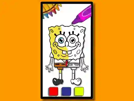 لعبة SpongeBob Coloring Adventure على الانترنت