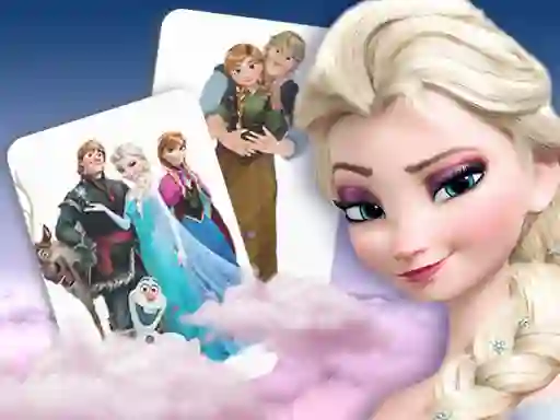 لعبة Frozen Memory Card Match على الانترنت