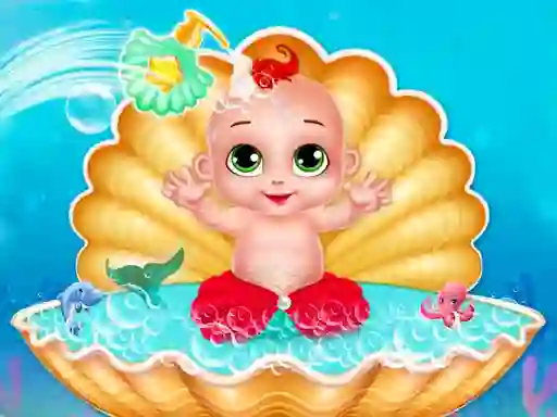 لعبة Mermaid Baby Care على الانترنت