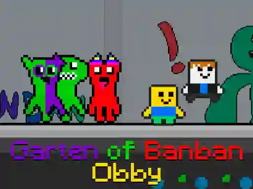 لعبة Garten of Banban Obby على الانترنت