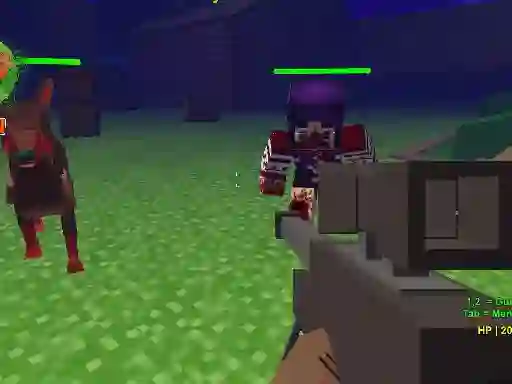 لعبة Pixel Zombie Suvival Toonfare على الانترنت