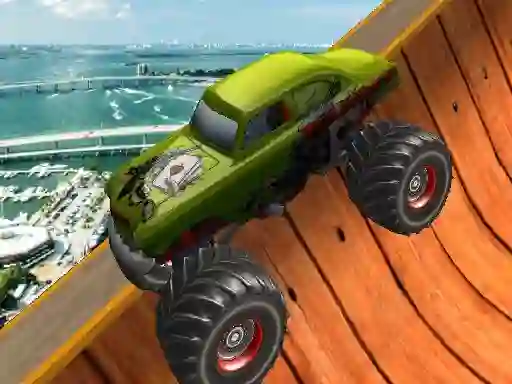 لعبة Monster Trucks Sky Stunts على الانترنت