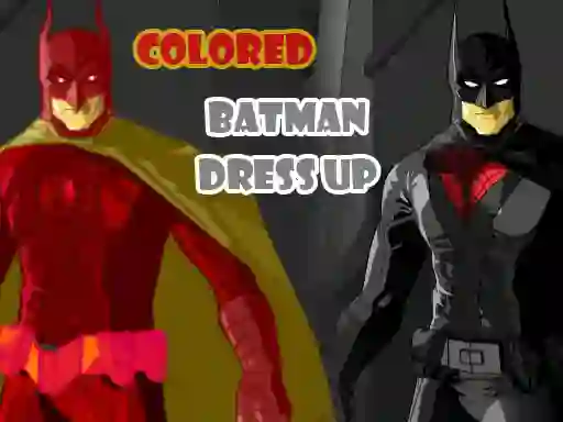لعبة Colored Batman Dress Up على الانترنت