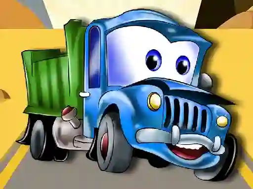 لعبة Kids Truck Puzzle على الانترنت