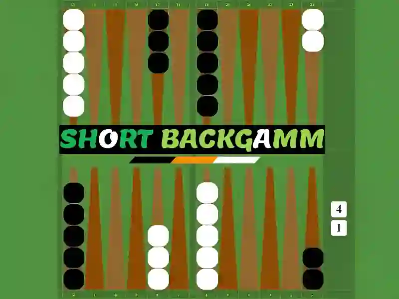 لعبة Short Backgammon على الانترنت