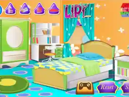 لعبة Kids Bedroom Decoration على الانترنت